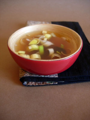 Soupe miso aux champignons - Cuisine et Recettes - Recette
